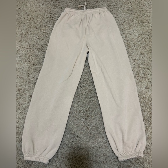 Cozy Cream Joggers - Picture 3 of 5